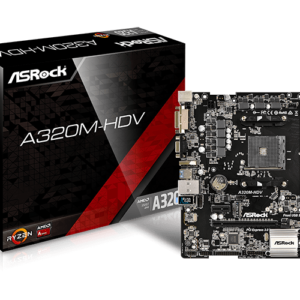 Mbo Asrock A320m-hdv Amd Am4