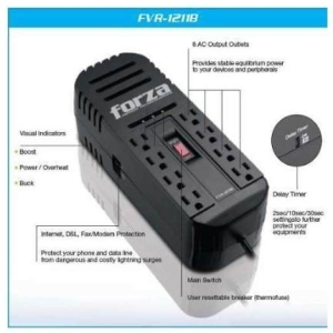 Regulador 1200va forza