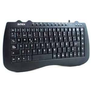 intex-301a teclado multimedia mini curve
