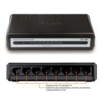 Switch D-Link de 8 Puertos