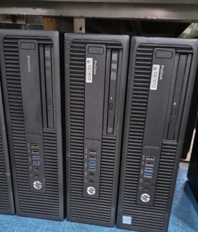 CPU HP - Intel Core i3 6ta G. /8gb - 240gb SSD Seminuevo