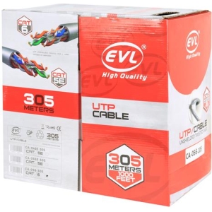 CABLE UTP X ROLLO (305MT) CATEGORIA 6 GRIS